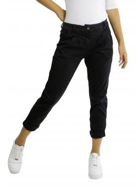 Chino con pence in cotone pesante